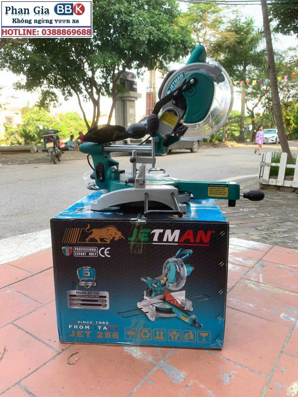 Máy Cắt Nhôm Trượt JETMAN 2000W JM-256 Chính Hãng