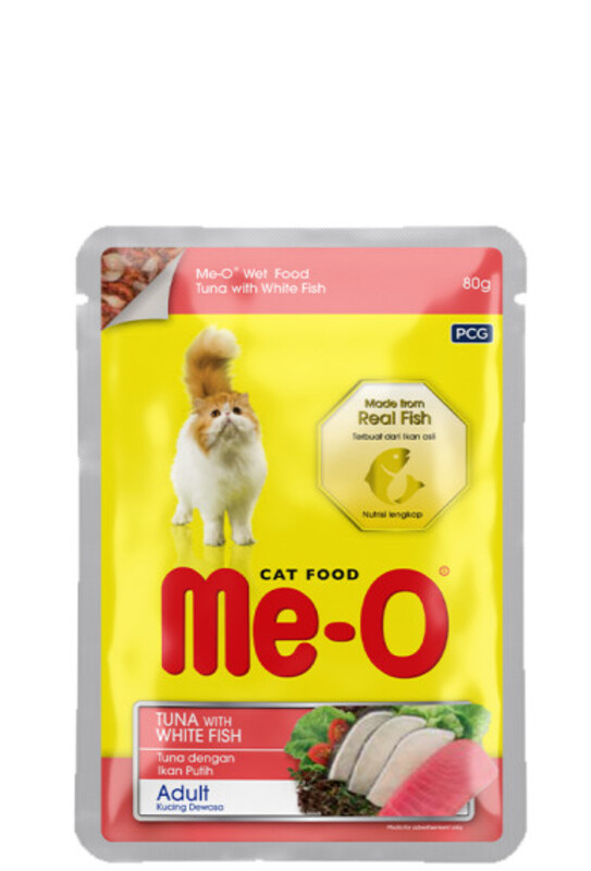 Thức ăn cho mèo Pate me-o gói 80g