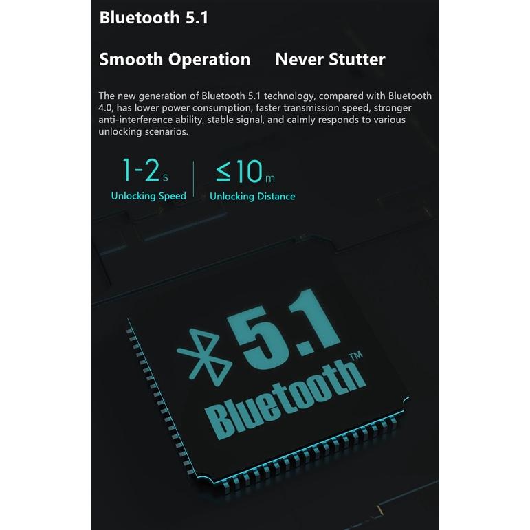 Khóa ngăn kéo thông minh YEELOCK kết nối Bluetooth APP mở khóa bảo vệ an toàn cho trẻ em- Hàng Nhập Khẩu - Hệ Sinh Thái Xiaomi