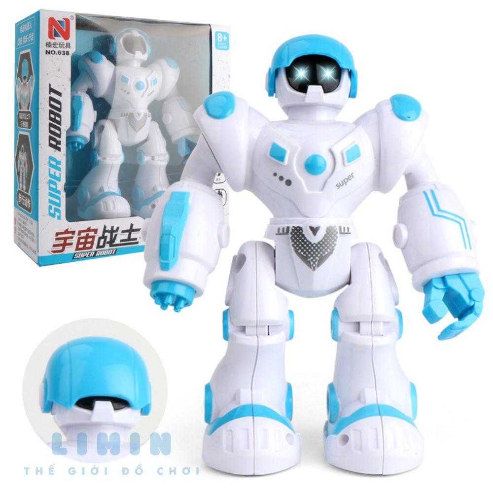 Đồ chơi Robot nhảy múa, có đèn có nhạc cho bé (tặng kèm pin)