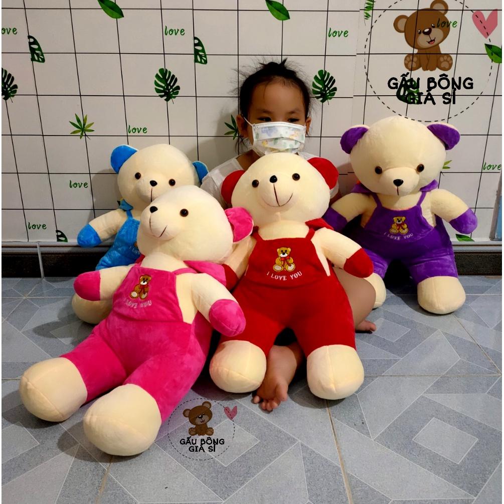 GẤU BÔNG TEDDY MẶC ÁO CHOÀNG ĐÁNG YÊU VẢI MỀM MỊN CAO CẤP SIZE LỚN