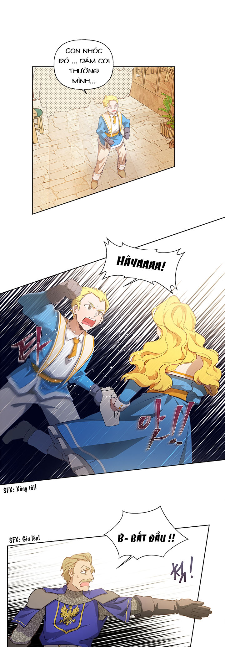 nhà nguyên tố tóc vàng chapter 25 9