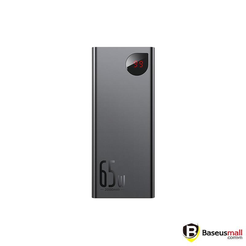Baseus -BaseusMall VN Pin sạc dự phòng Baseus Adaman Digital Display Quick Charge Power Bank 20000mAh 65W