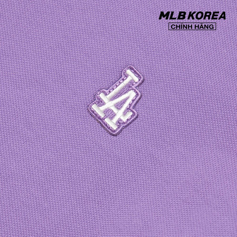 MLB - Đầm mini phom suông cổ bẻ tay ngắn Pique 3FOP00623