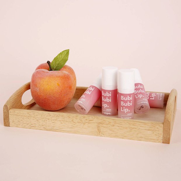 Combo 2 Tẩy Da Chết Sủi Bọt Thải Độc Môi Unpa Bubi Bubi Lip 12ml x 2