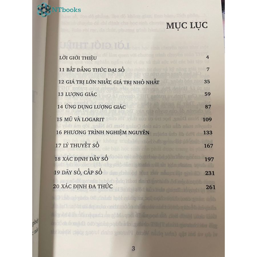 Combo 3 cuốn sách toán học lớp 10-11-12: Tuyển chọn các chuyên đề toán phổ thông Tập 2,3 + Các kỳ thi toán VMO