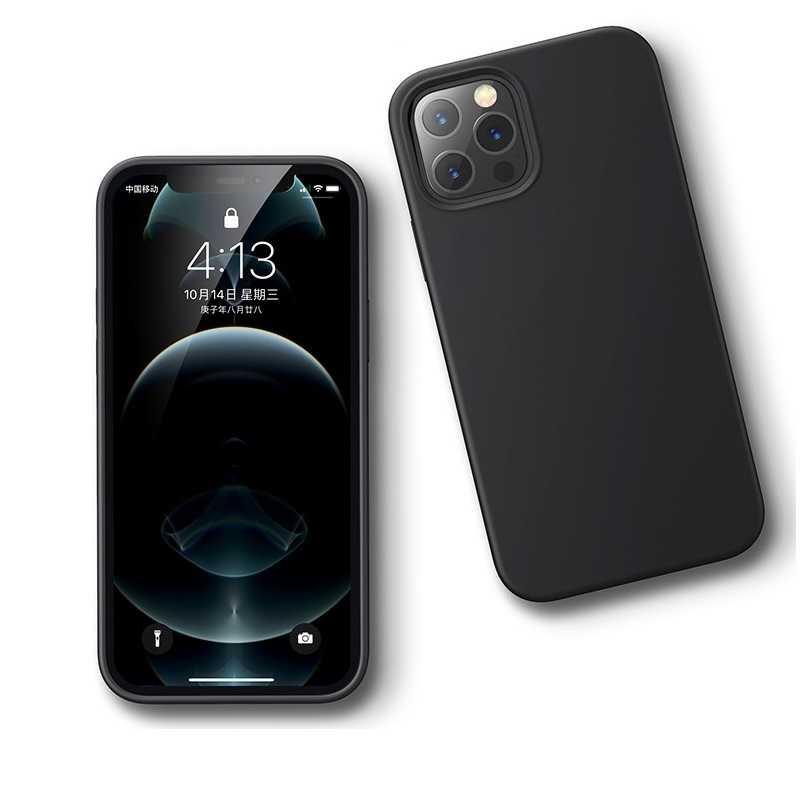 Ugreen 20457 dành cho Iphone 12 Pro Max 6.7inch Màu Đen Ốp Lưng điện thoại Silicone LP417 20020457 - Hàng chính hãng