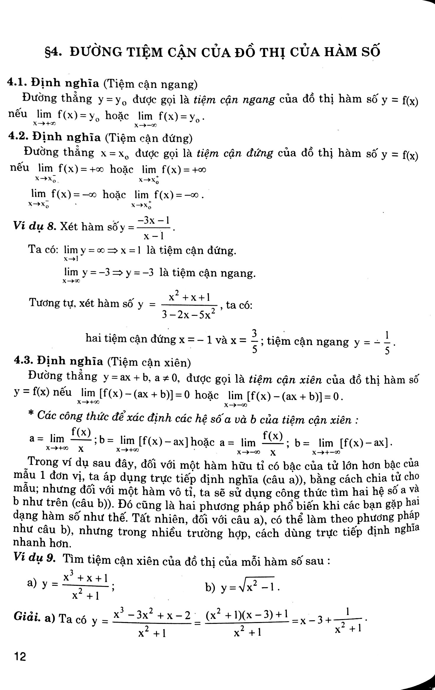 Phương Pháp Giải Toán Tự Luận &amp; Trắc Nghiệm Giải Tích 12 (Luyện Thi THPT)