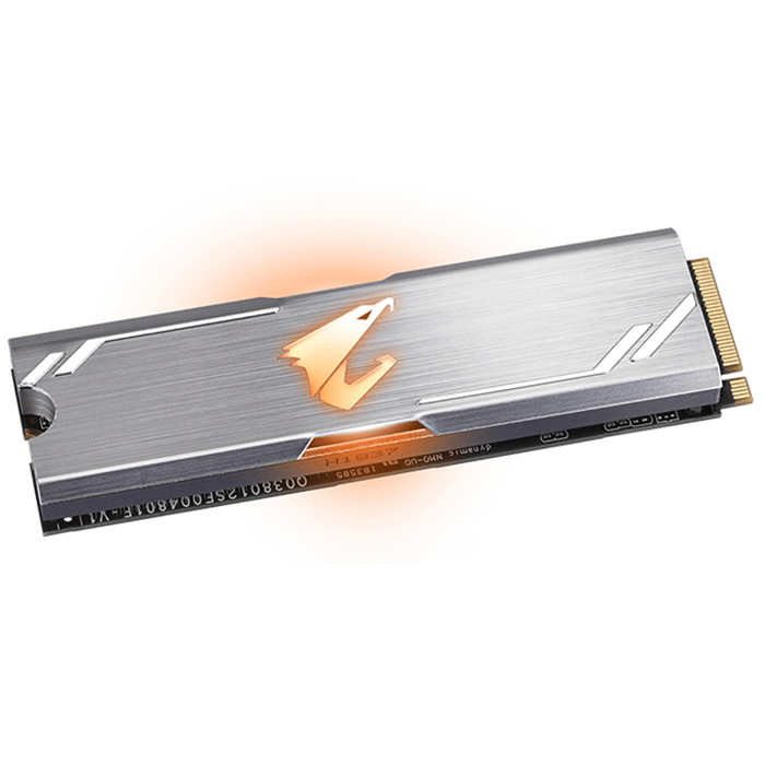 SSD Gigabyte AORUS RGB PCIe NVMe Gen 3.0 x 4 GP-ASM2NE2TTDR - Hàng Chính Hãng