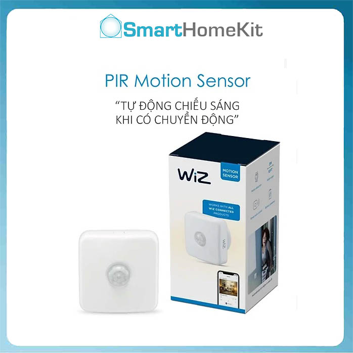 Cảm biến chuyển động WiZ Motion Sensor dùng cho đèn WiZ Kết nối trực tiếp