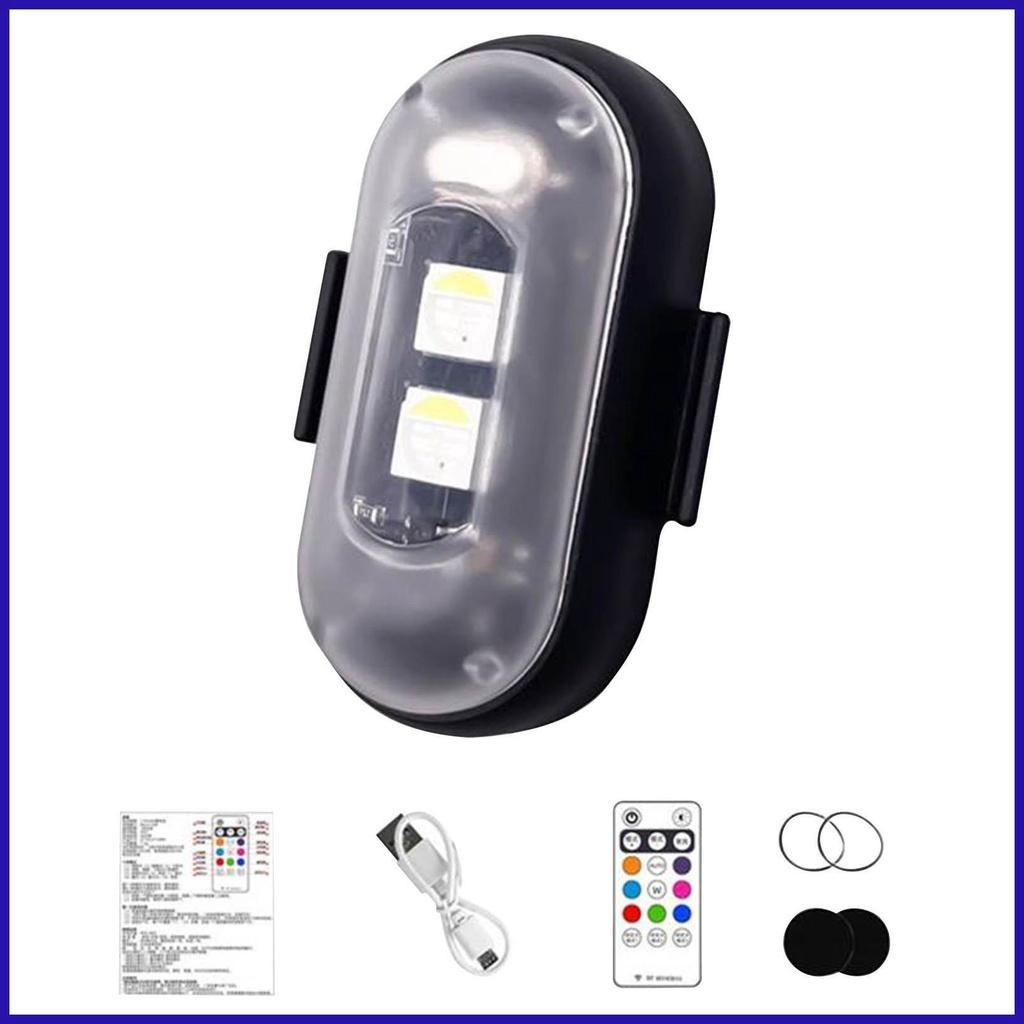 Đèn Nhấp Nháy Chạy Pin Kèm Điều Khiển Từ Xa Cho Xe Mô Tô