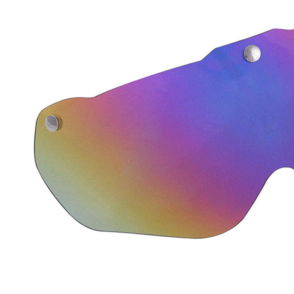 3x  Goggle Replacement Lens Bike Cycling Helmet Sun UV Block Resin Lens