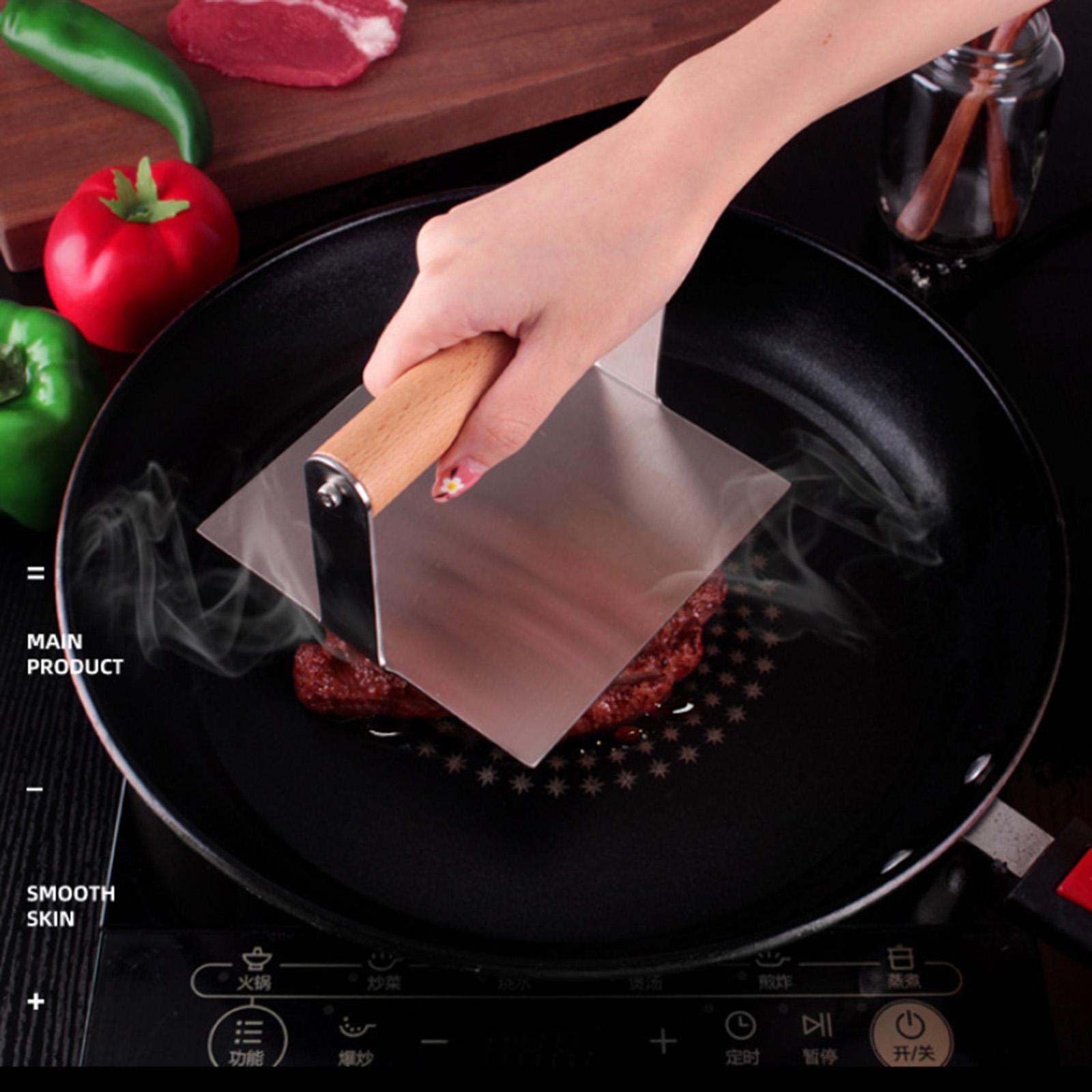 304 Stainless Steel Burger Press Meat Beef Burger Manual for Meat Home BBQ