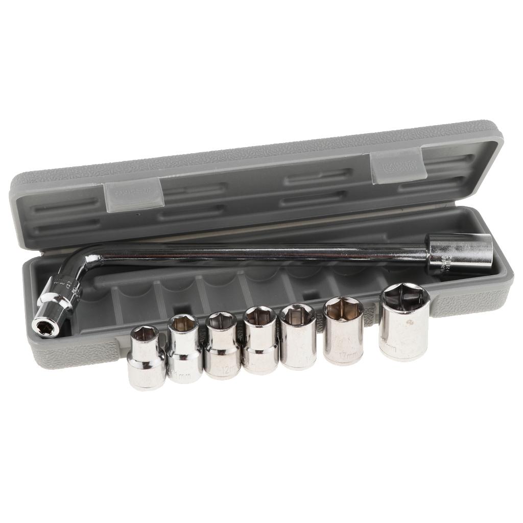 Metal Wrench Socket Set Car Tools For Automotive Motorcycle Repair