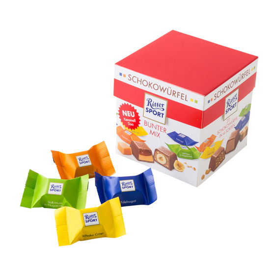 Chocolate Ritter Sport Bunter Mix 176gr (22 viên)