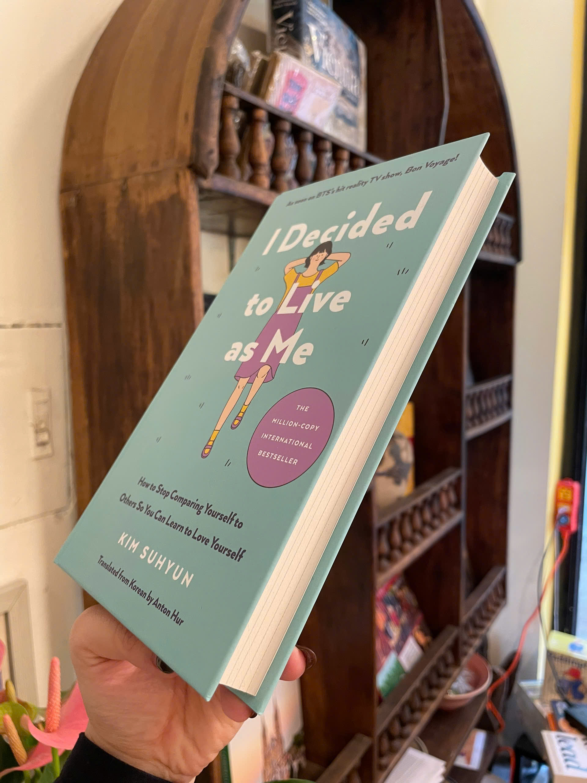 Sách - I Decided to Live as Me by Kim Suhyun | Nonfiction / Self Help / Ngoại văn Tâm lý / Bìa cứng