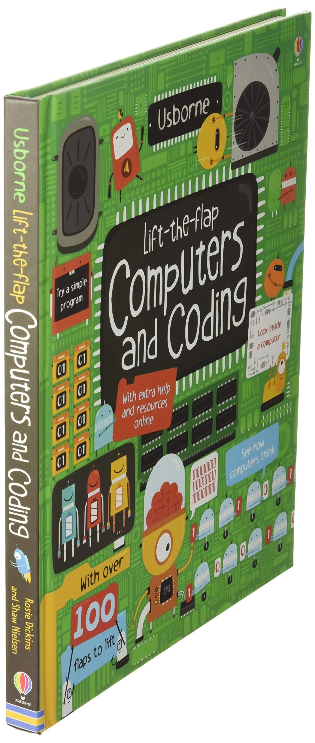 Sách tương tác tiếng Anh - Usborne Lift-the-flap Computers and Coding