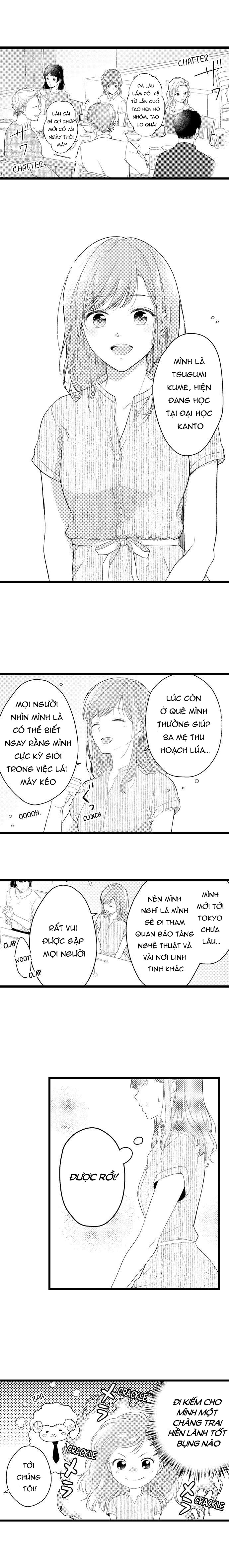 chỉ 3 giây sau, anh ấy như biến thành quái thú chapter 1.1 3