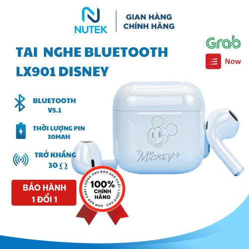 Tai Nghe Không Dây Bluetooth Disney FX-909, Âm Thanh HIFI 9D Siêu Trầm Tai Nghe Chống Nước, siêu kute