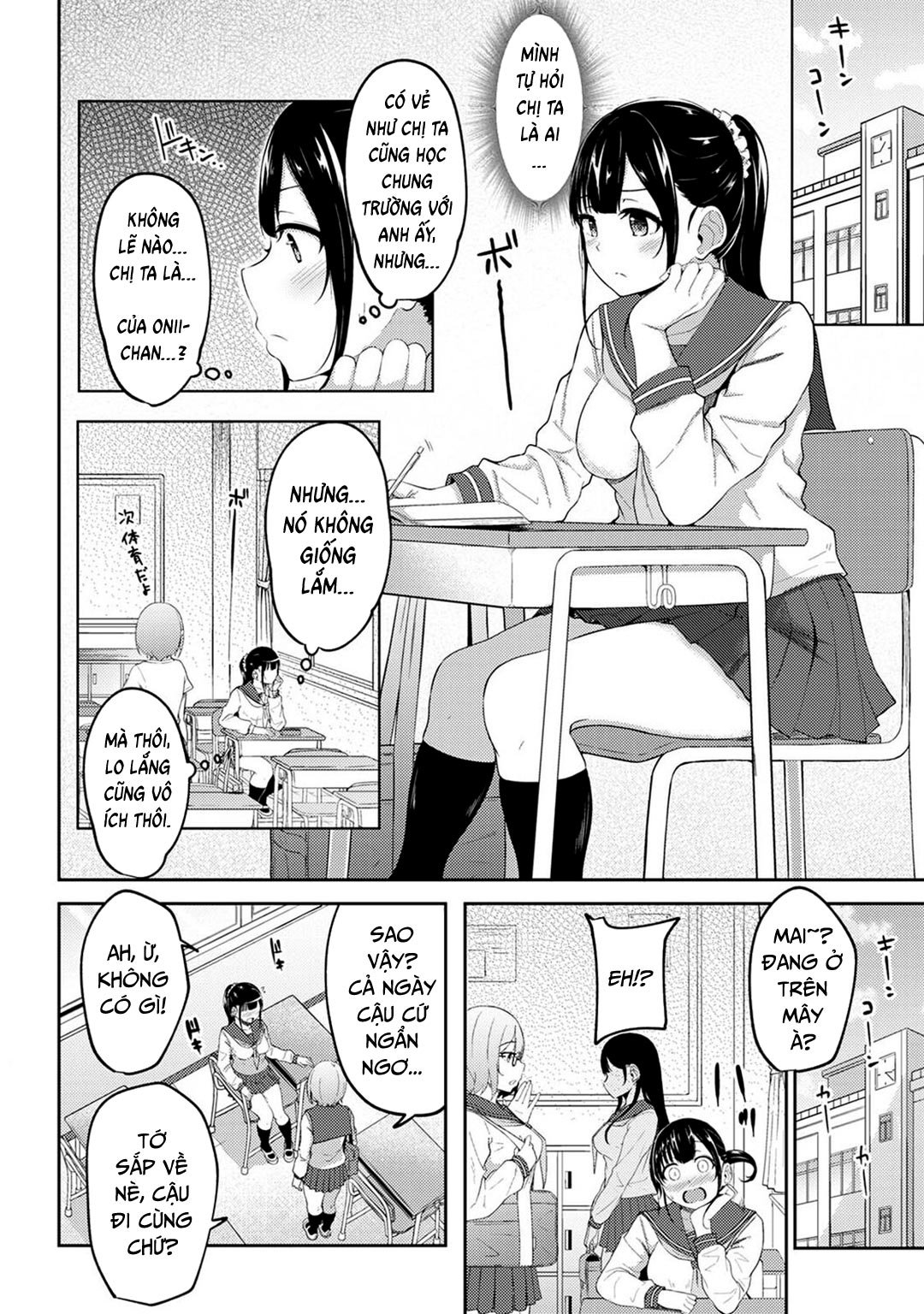 thấy em gái mình đang mặc tạp dề khỏa thân chapter 4 2