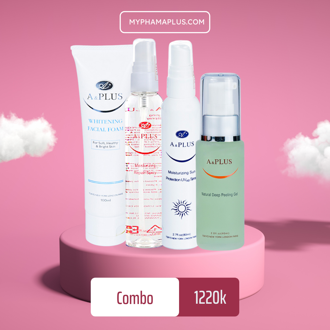 Bộ Chăm Sóc Da Nhờn Oily Skin Care Set A&Plus