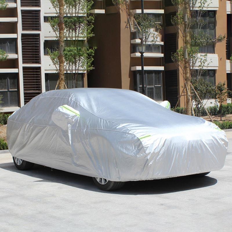 Bạt Phủ xe ô tô Toyota innova Bạt phủ xe hơi - áo trùm che phủ xe hơi nhôm bạc 4 chỗ đến 7chỗ