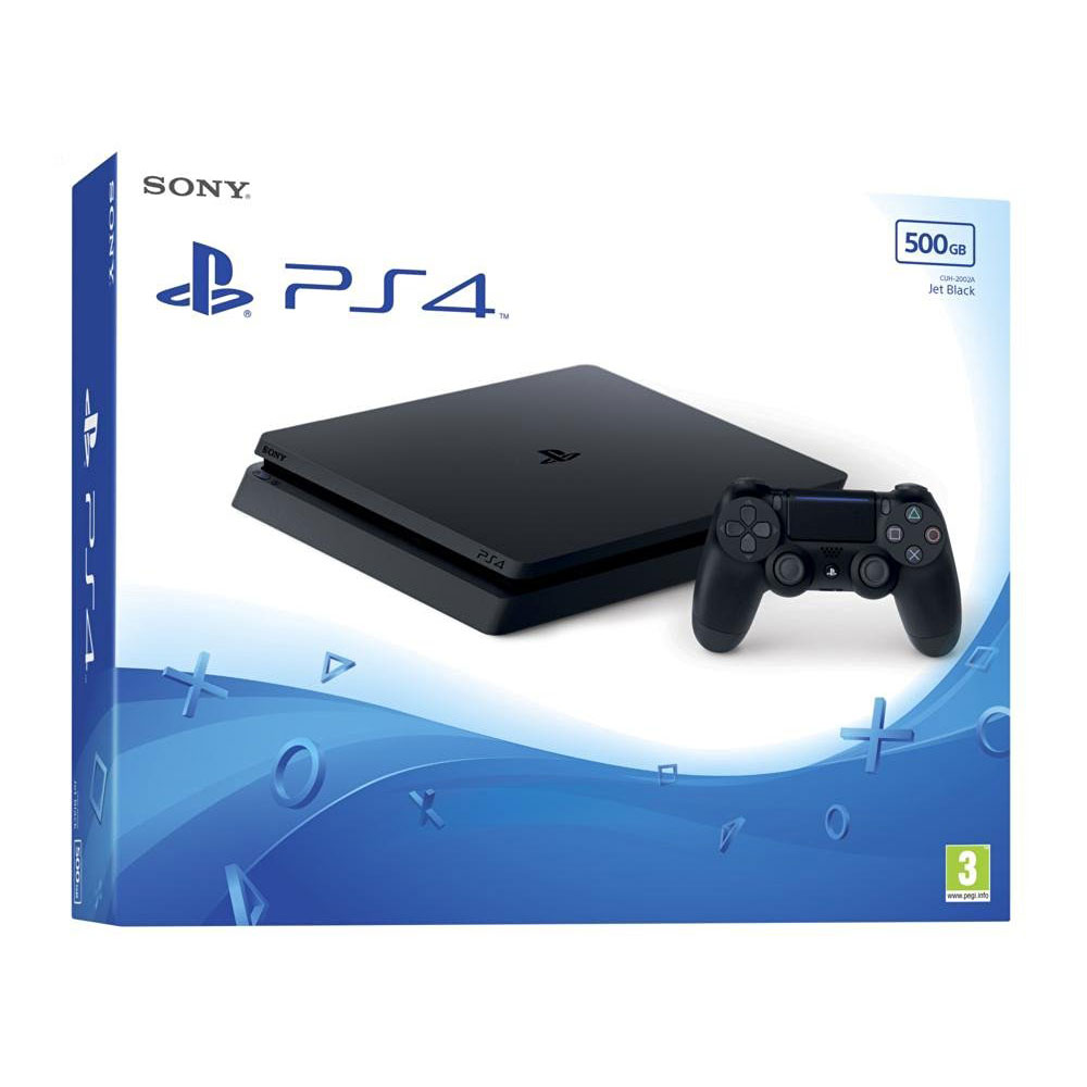 Bộ Playstation 4 Slim ( 500gb) Model 2218A Kèm 2 Đĩa Game Sekiro Và godofwar 4 - Chính Hãng