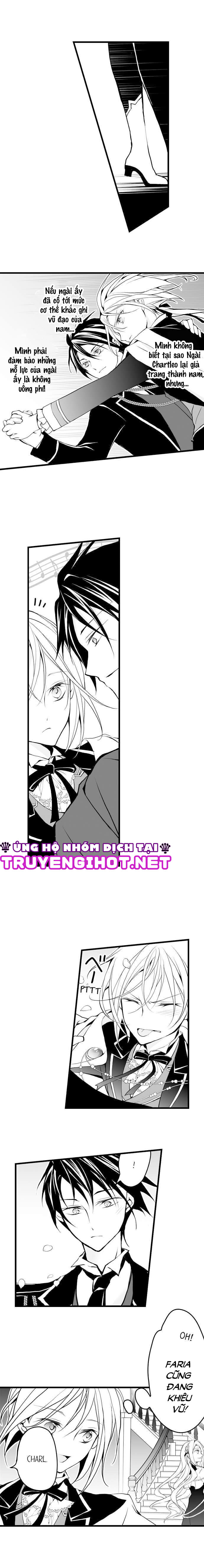 [15+] chuyển sinh thành hoàng tử phản diện, nhưng thực ra nam phản diện đó lại là con gái chapter 5.1 5