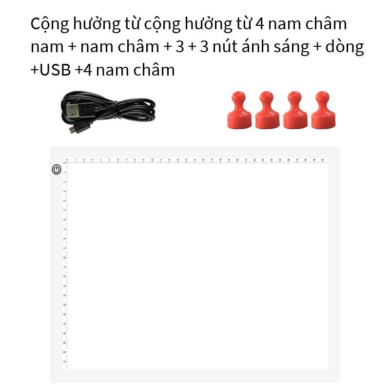 Đảm bảo chất lượng Jishengke a4a3 chép bảng hoạt hình chép bảng led chép bảng hút nam châm truyền ánh sáng bảng vẽ bảng