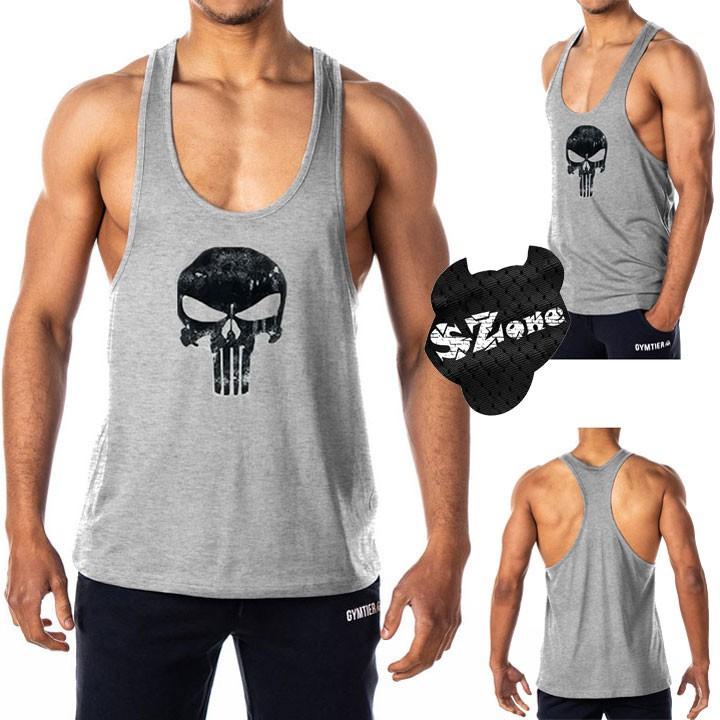 Áo ba lỗ tập gym nam stringer nam SA475