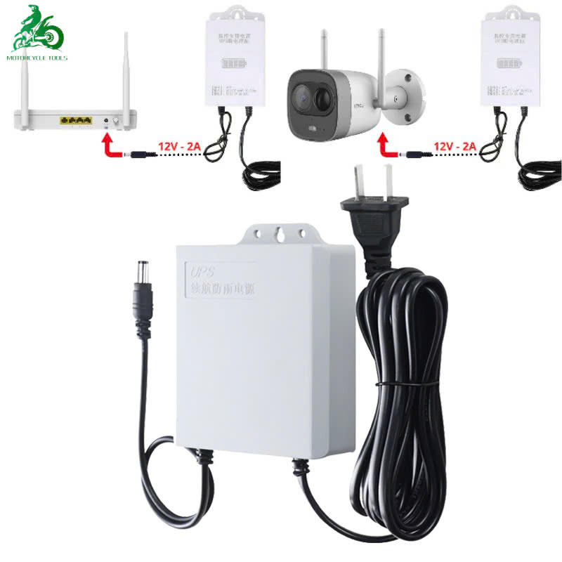 Nguồn Pin Dự Phòng Cho Modejm WiFi , Cacmra Khi Mất Điện Siêu Tiện Lợi, ĐÈN TRANG TRÍ , ĐỒNG HỒ TREO TƯỜNG
