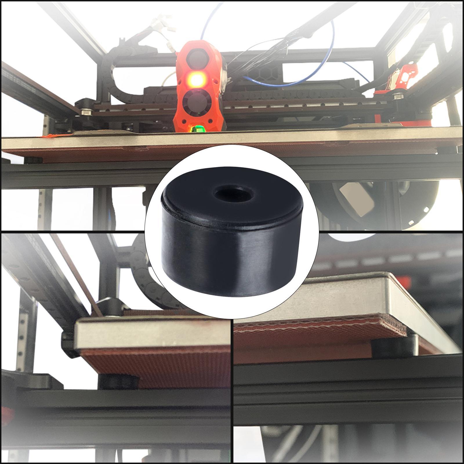 Rubber Leveling Solid Bed Mount Damping Black for R2 Replace