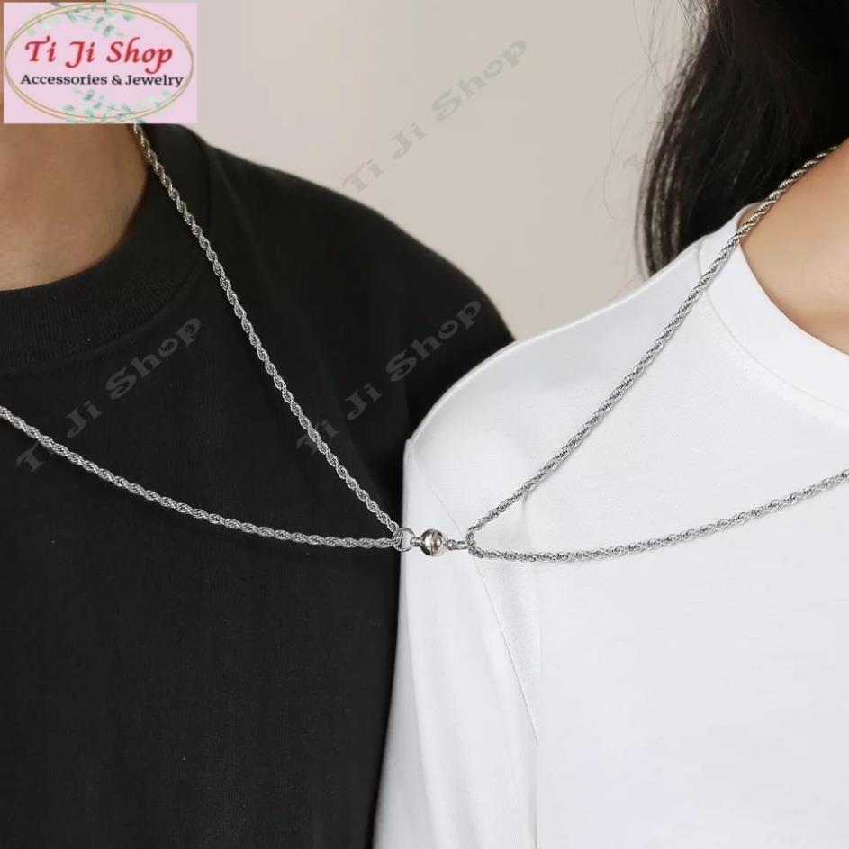 Cặp vòng cổ Nam Châm Cho Cặp Đôi