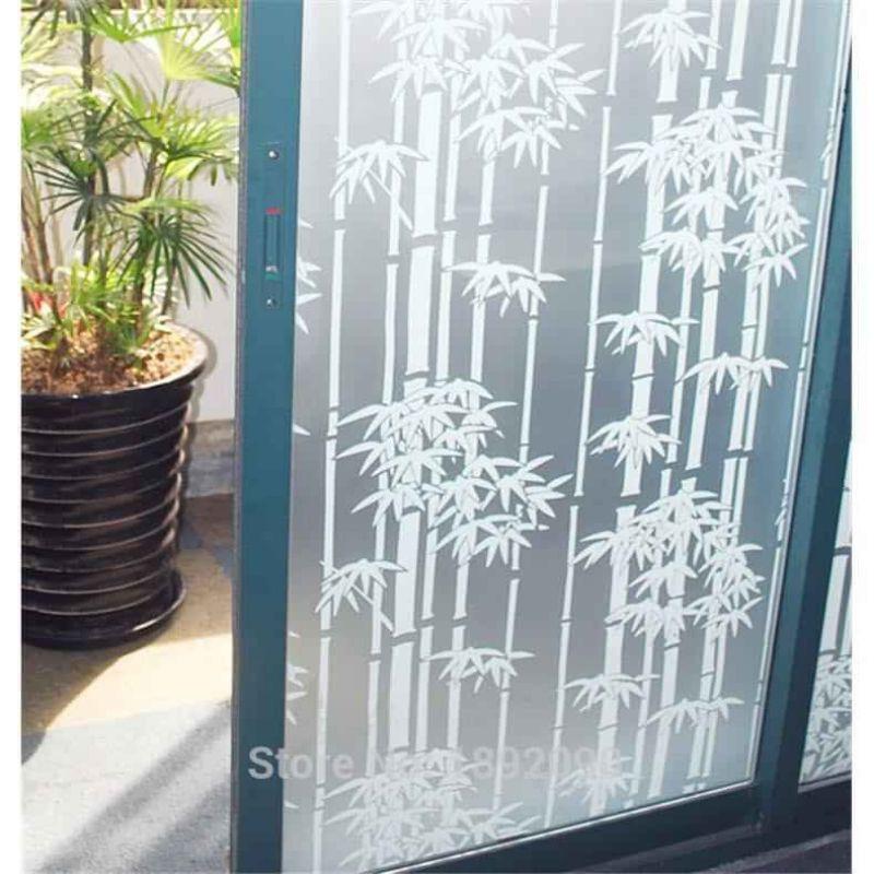 2 mét decal kính khổ 90cm_ giấy dán kính_ decal làm mờ kính họa tiết siêu xinh