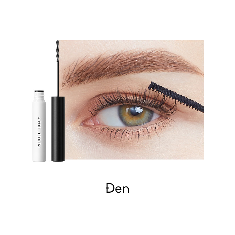 Mascara Chuốt Mi PERFECT DIARY Lâu Trôi Chống Thấm Nước Làm Dày Và Dài Mi Tự Nhiên Tiện Lợi 4.5g