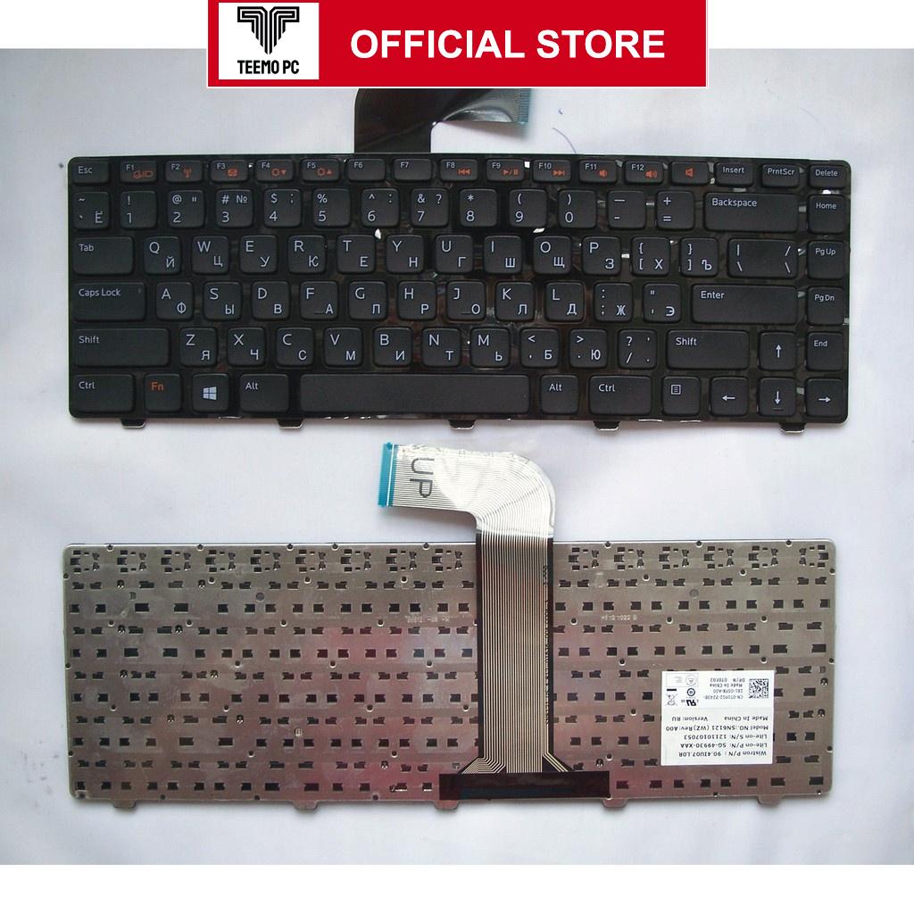 Bàn Phím Tương Thích Cho Laptop Dell Inspiron N4050 N4110 N4120 N4410 M4040 M4110 N5040 N5050 - Hàng Nhập Khẩu New Seal TEEMO PC KEY705