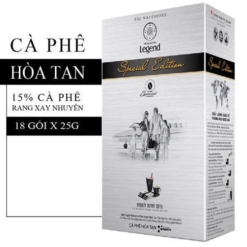 Combo 2 Cà Phê Sữa Hòa Tan - Special Edition - Hộp 18 gói - Trung Nguyên Legend (Vị dày, đậm đà, hậu vị cân bằng)