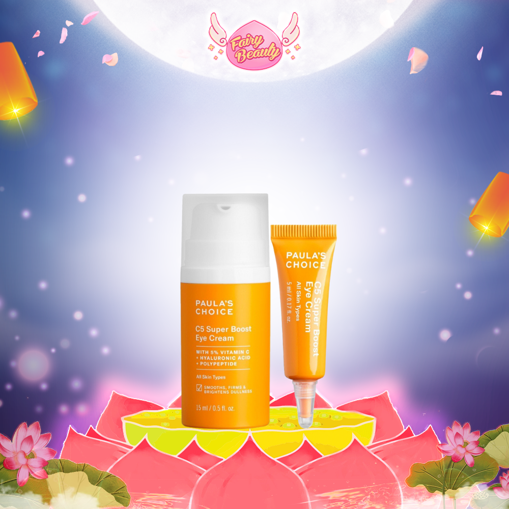 [PAULA'S CHOICE] Kem Mắt Chứa Vitamin C Xóa Mờ Quầng Thâm Và Giảm Bọng Mắt C5 Super Boost Eye Cream 15ml ( Mã 1010 )