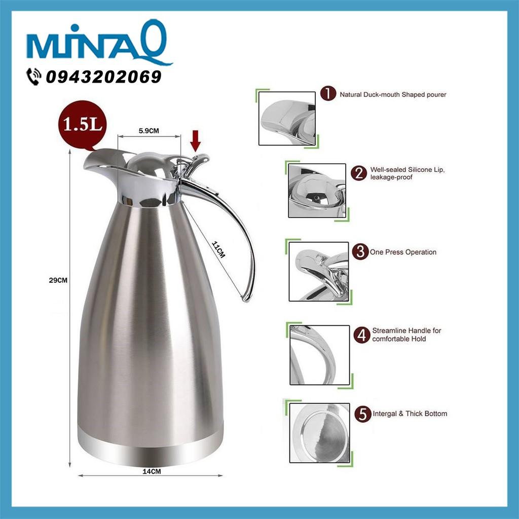 BÌNH GIỮ NHIỆT INOX 2 LỚP