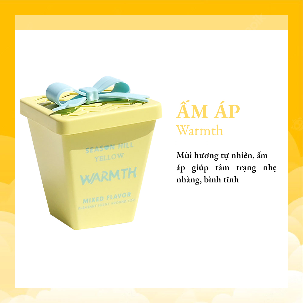 Sáp thơm nhà vệ sinh Season Hill 263G gel thực vật tự nhiên khử mùi tủ quần áo, phòng ngủ mùi hương diệu nhẹ