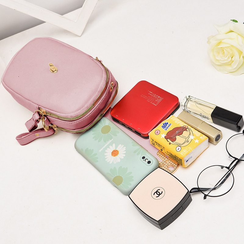Túi Đeo Chéo Nữ Thời Trang Mới T60 Khóa Con Thỏ