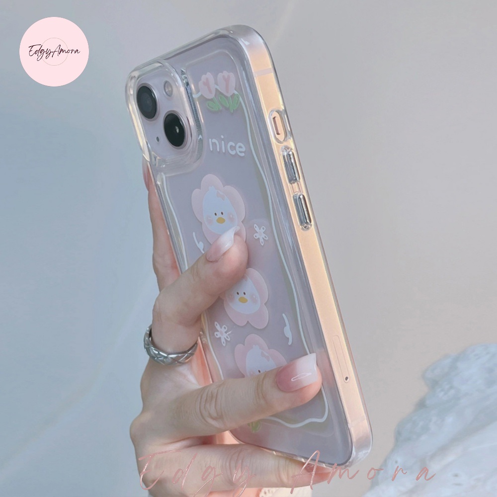 Ốp lưng Iphone chống sốc họa tiết vịt hồng dành cho Iphone 11 / Phone 11 Pro / Iphone 11 Pro Max / Iphone 12 / Iphone 12 Pro / Iphone 12 Pro Max / Iphone 13 / Iphone 13 Pro / IPhone 13 Pro Max / Iphone 14/ Iphone 14 Pro / Iphone 14 Pro Max