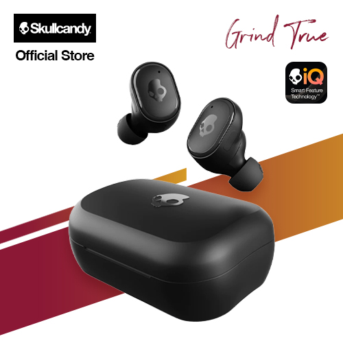 Tai Nghe Không Dây Skullcandy Grind True Wireless , Điều Khiển bằng giọng nói Skull iQ - Hàng chính hãng