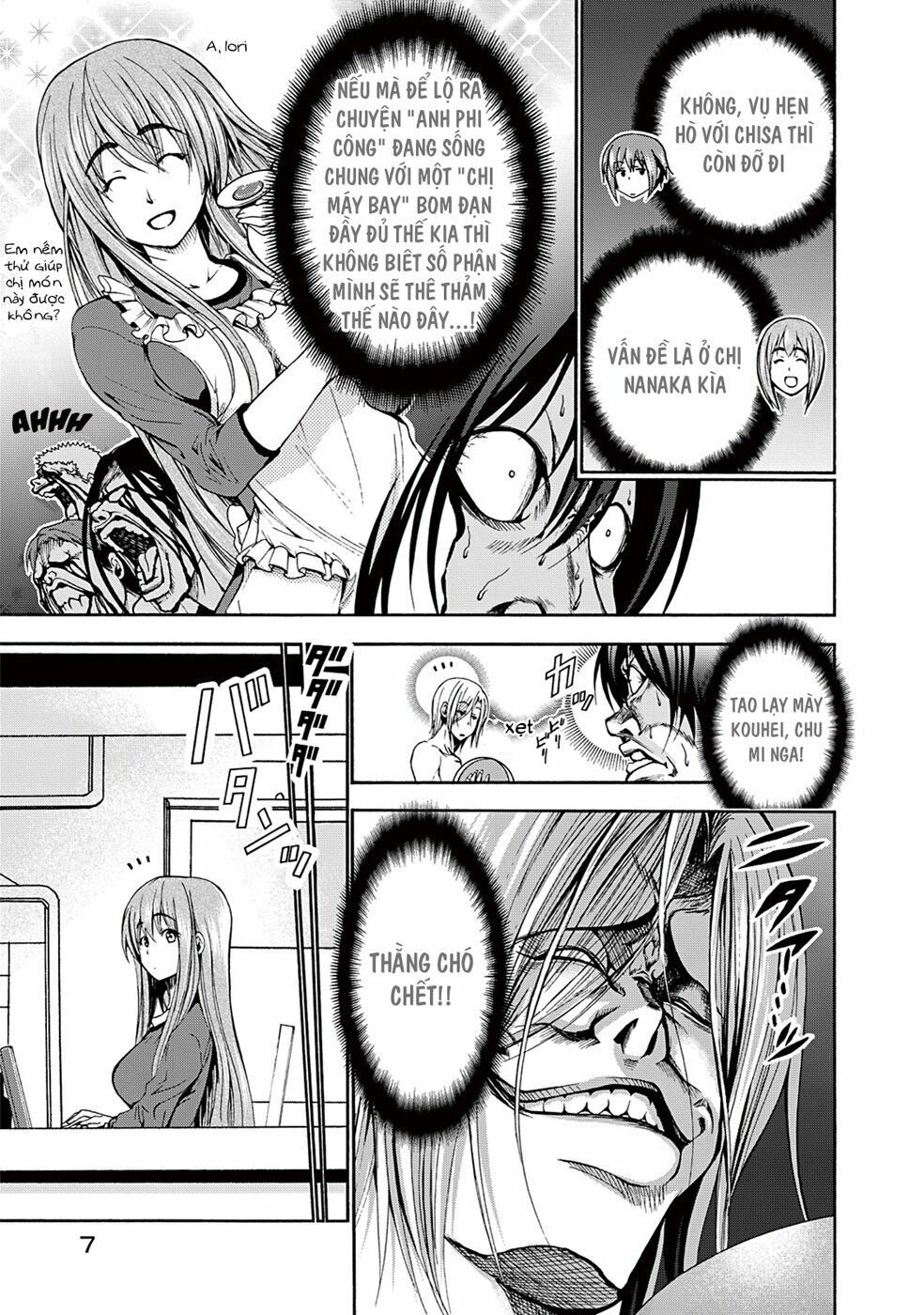 cô gái thích lặn - grand blue chapter 13 6