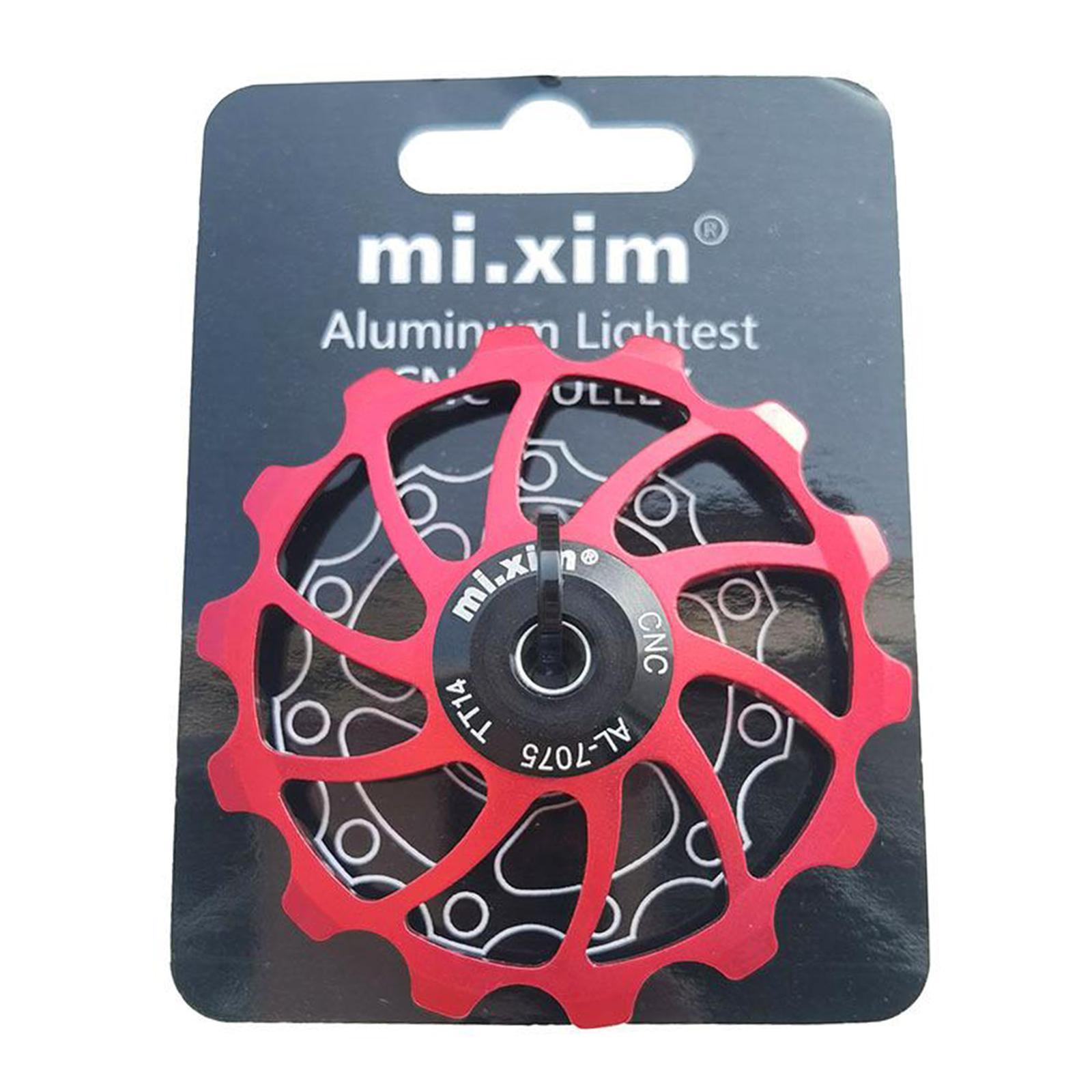 Rear Derailleur Mountain Bike Guide Roller Pulley Accessories Red