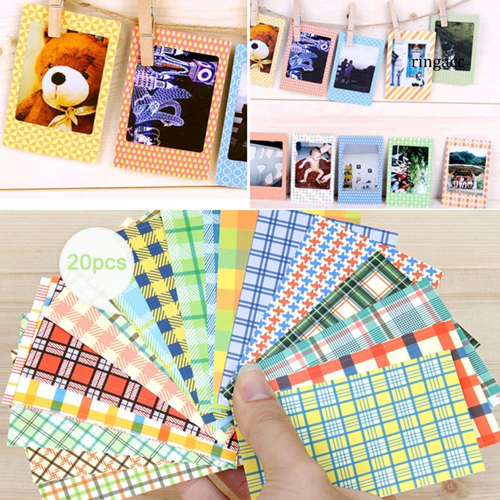 Bộ 20 Miếng Dán Cho Máy Ảnh Fujifilm Instax Mini 8 7s 25 50s Hg