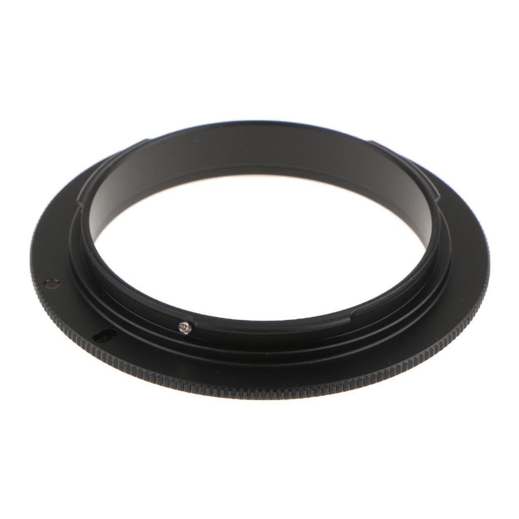 52mm Macro Lens Reverse Adapter Ring For Canon EOS EF 1100D 60D 5D 7D II Camera