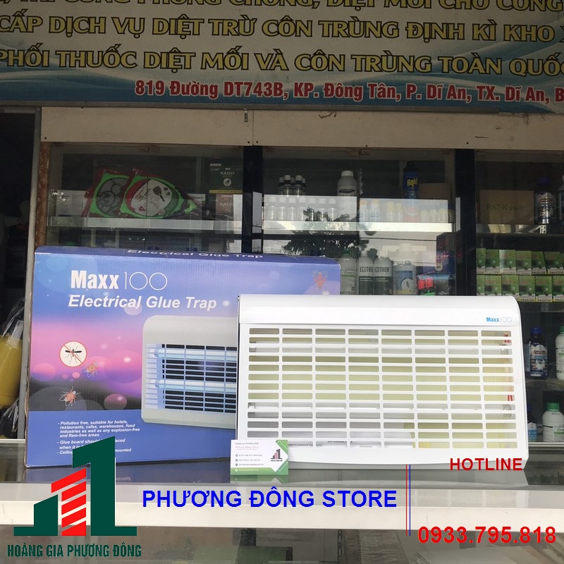 Đèn keo bắt côn trùng MAXX-100