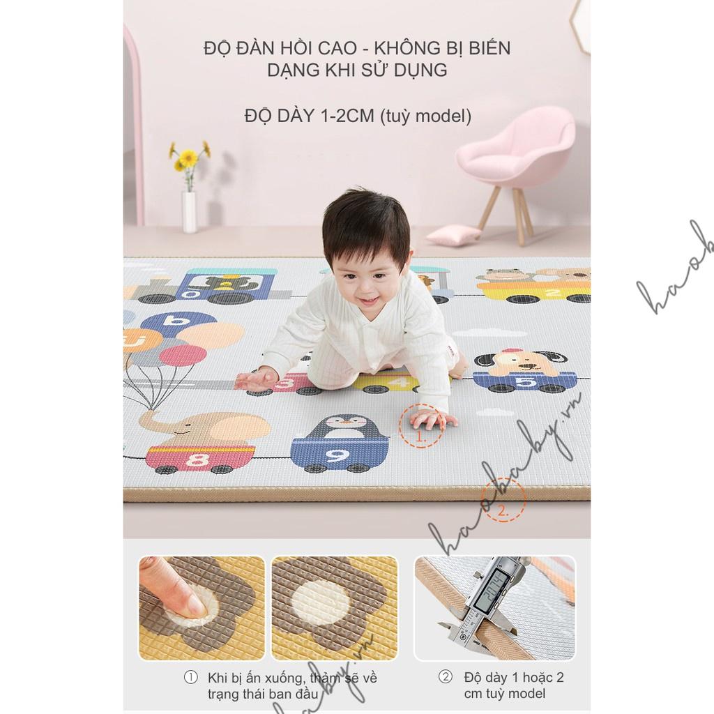 Thảm Chơi Cho Bé Thảm Xốp Cuộn Umoo Trải Sàn Cho Bé Nằm Tập Bò