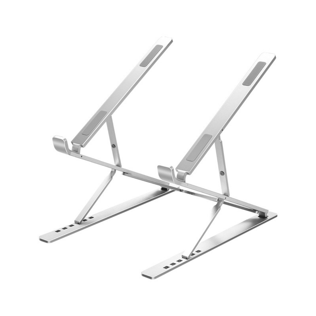 Giá đỡ Laptop 2 tầng Aluminum di động dùng cho Laptop 10″ – 17″ Zaki - ZLS001 - Hàng Chính Hãng
